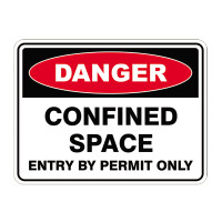 Confined Space Entry by Permit Only