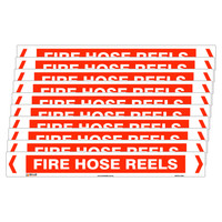 Fire Hose Reels Pipe Markers