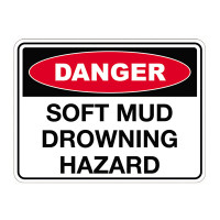 Soft Mud Drowning Hazard