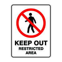 Keep Out Restricted Area