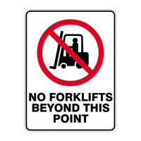 No Forklifts Beyond This Point