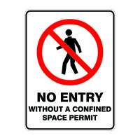 No Entry Without Confined Space Permit